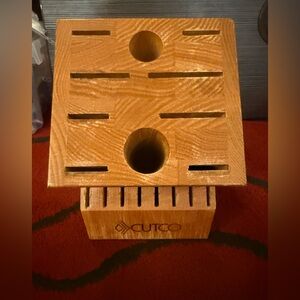 Cutco knife block